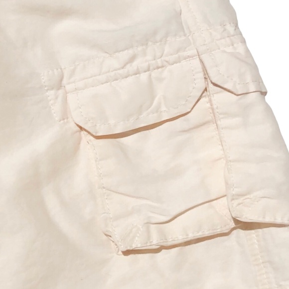 Gap Utility Cargo Skirt, Cream Linen Blend, Size 6 - Picture 4 of 13